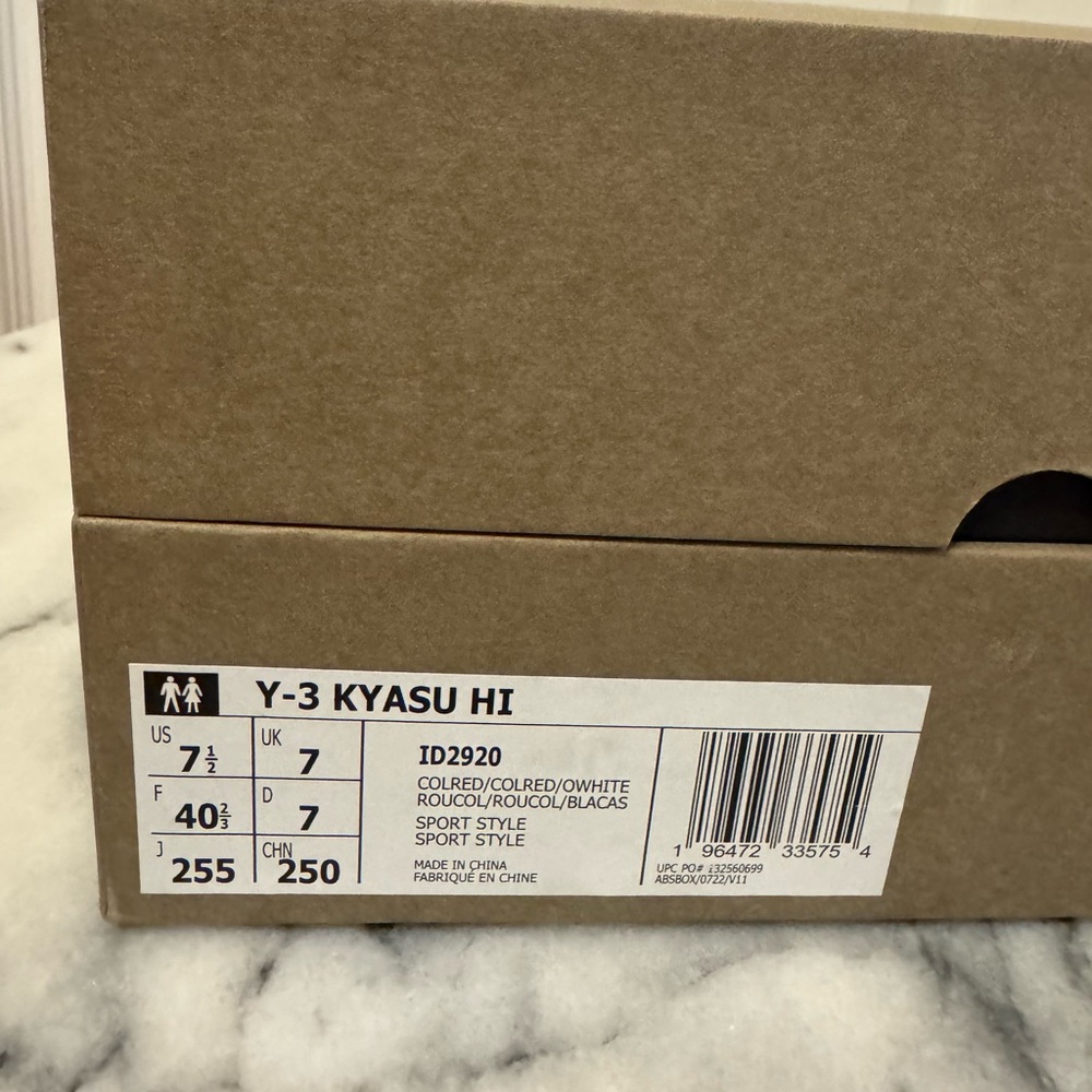 Y-3 KYASU HI SNEAKERS - Picture 14 of 16